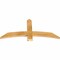 Ekena Millwork Bellingham Rough Sawn Timber Gable Bracket, Western Red Cedar, 48"W x 22"H x 2"D x 4"F, 11/12 Pitch GBW048X22X0204BEL00RWR - alternate 3